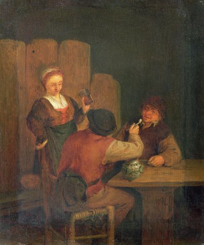 Häusliches Interieur von Adriaen Brouwer